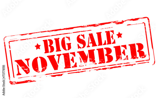 Big sale November