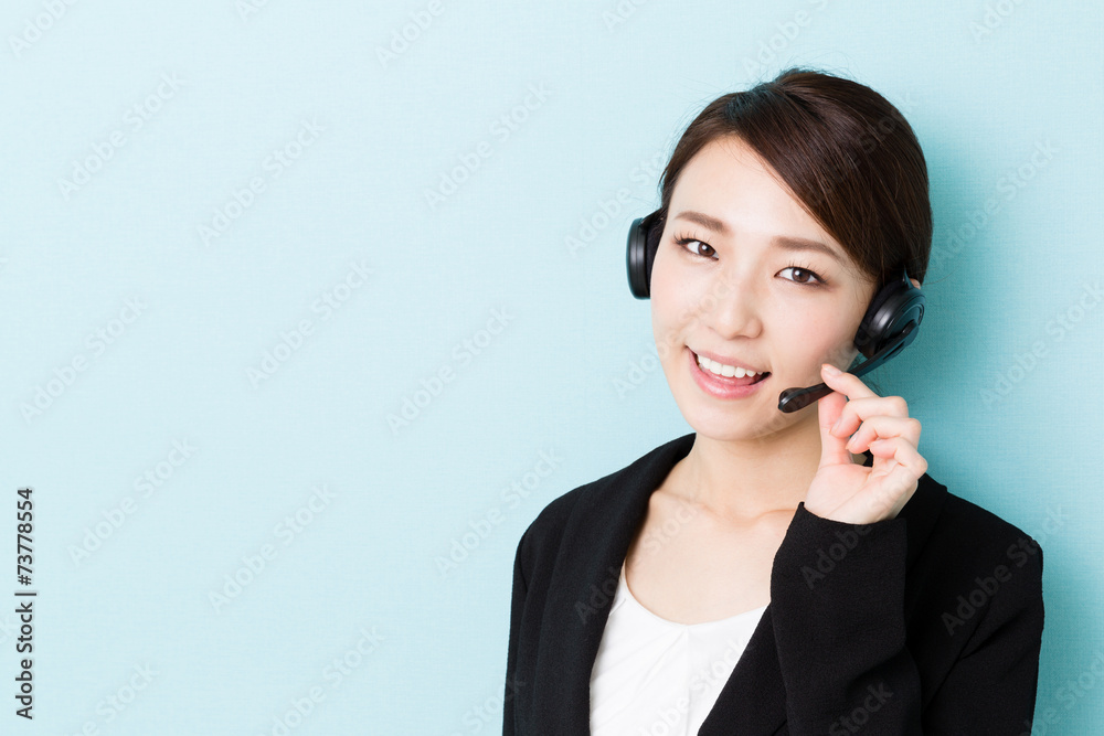 young asian woman in the office young asian woman in the office