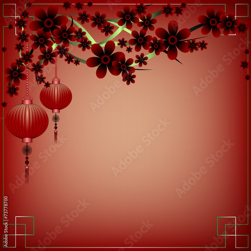 Holiday postcard to the Chinese New Year 2015