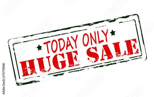 Huge sale
