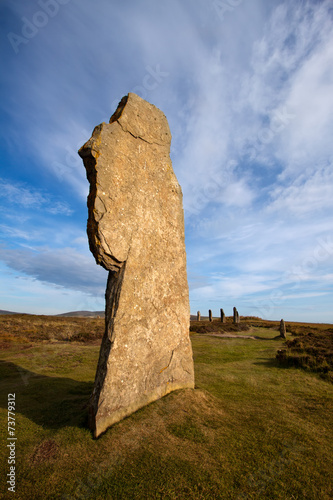Ring of Brodgar, Orkney, Scotland photo