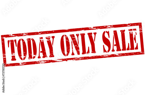 Today only sale