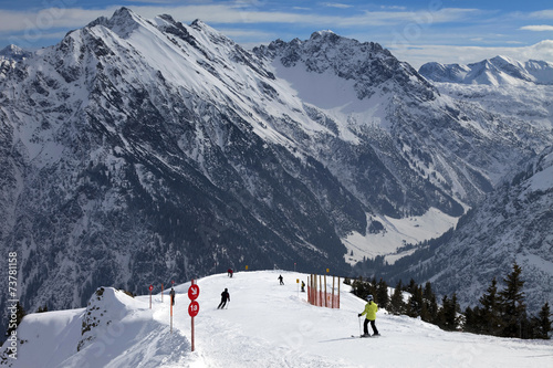 Oberstdorf Panorama Skigebiet