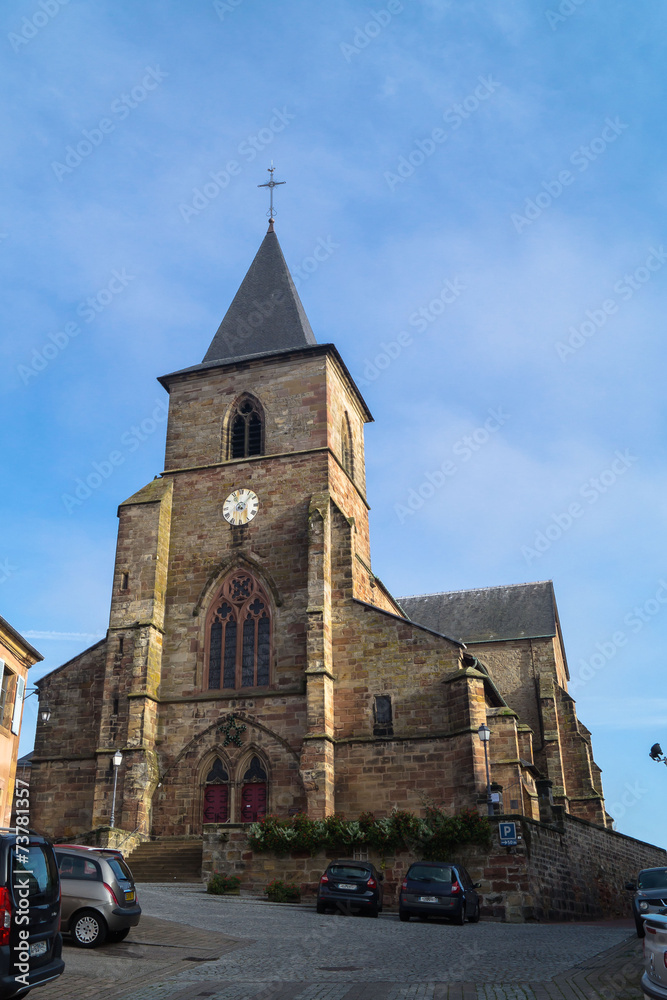 Kirche in Hombourg - Haut