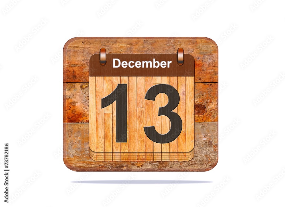 December 13. December 13.