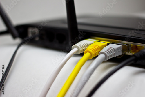 Bilde på lerret Router