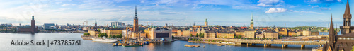 Ppanorama of the Old Town (Gamla Stan) in Stockholm, Sweden © Sergii Figurnyi