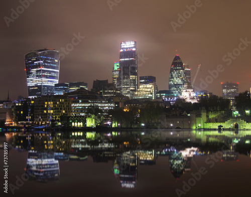 Tablou pe pânză London nightscape