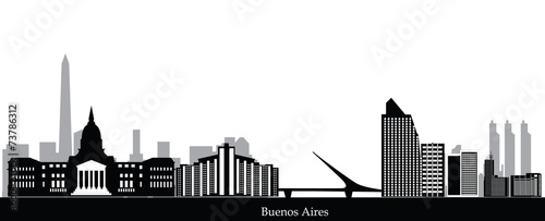 buenos aires city skyline
