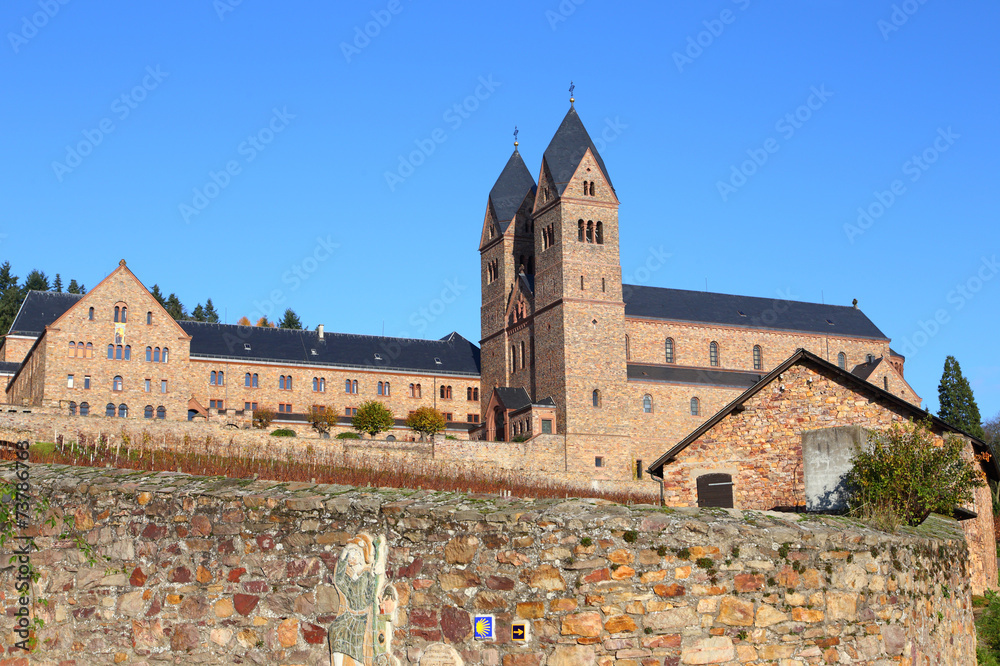 Abtei St. Hildegard bei Rüdesheim am Rhein (November 2014)