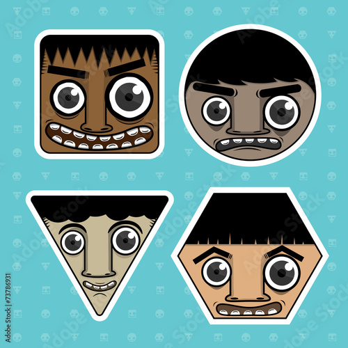 Cartoon emotions