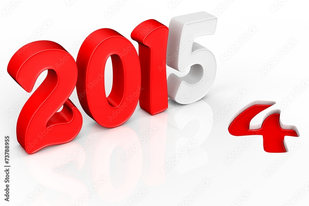 3d 2015 text new year concept 3d 2015 text new year concept