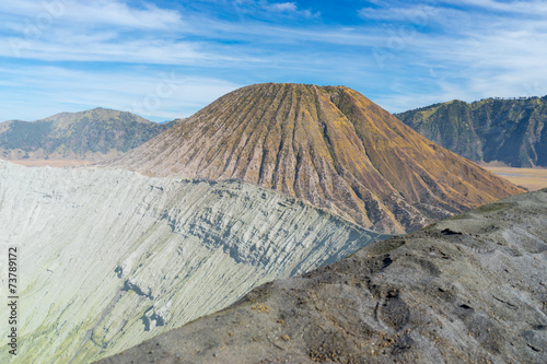 Top view of Bromo crater