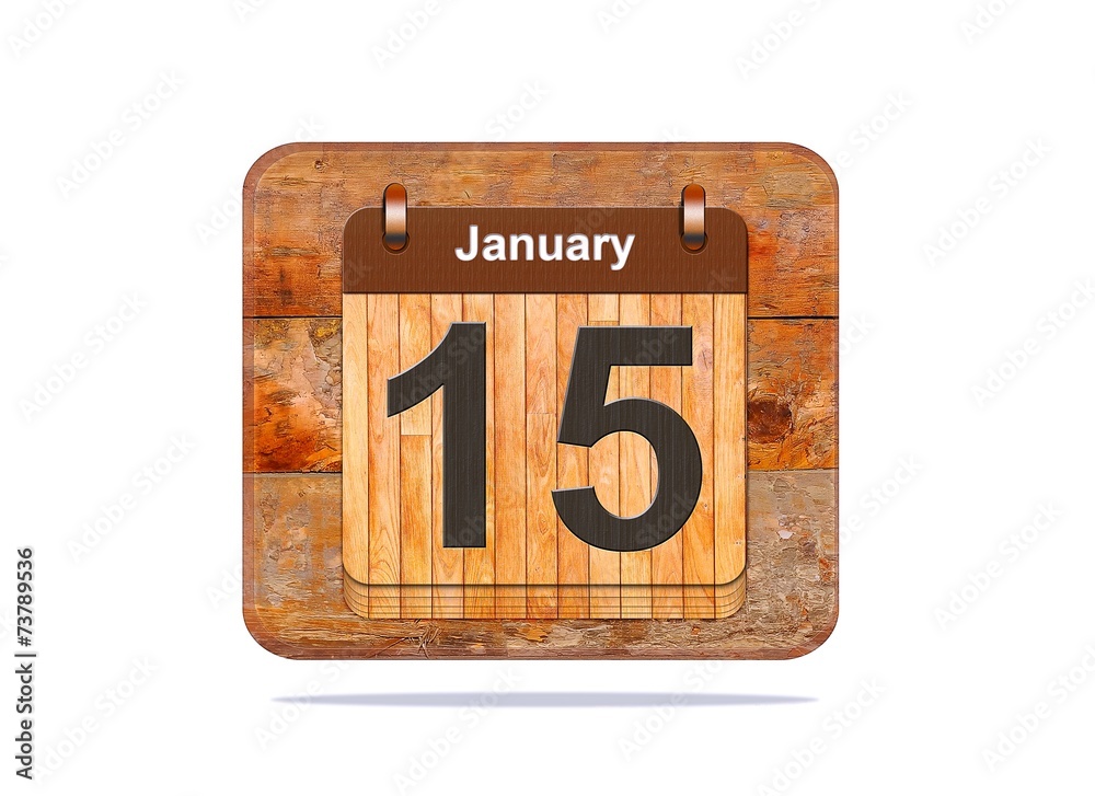 January 15. January 15.