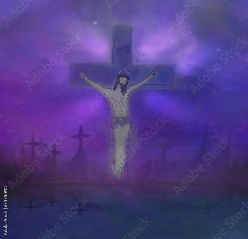The Crucifixion of Jesus Christ on the Cross