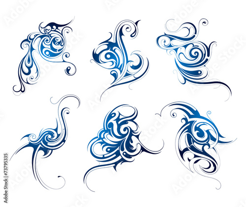 Water swirls