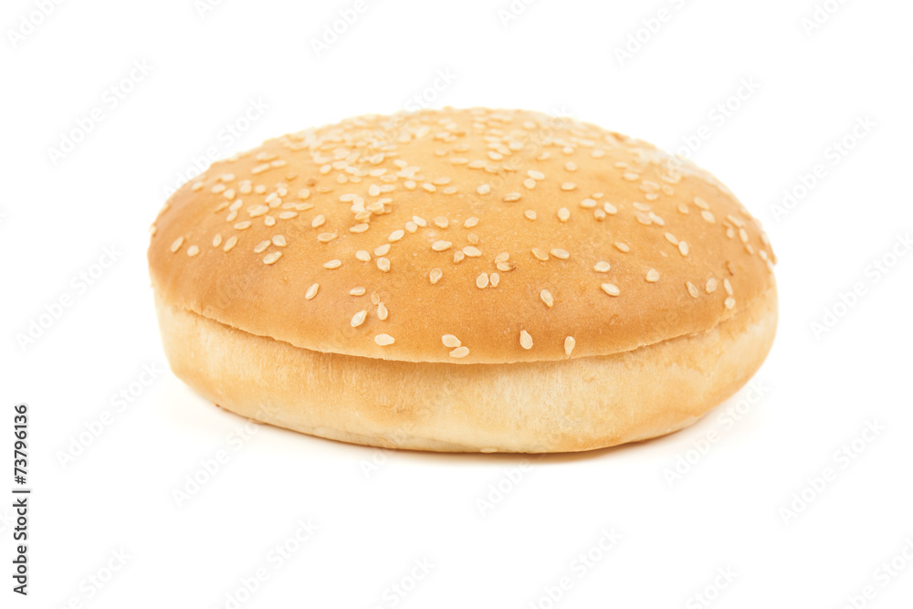 One bun for hamburger