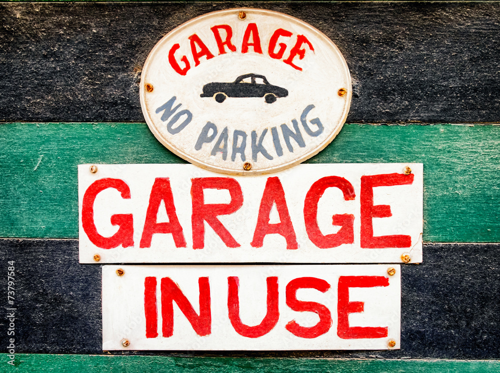 Naklejka premium no parking sign
