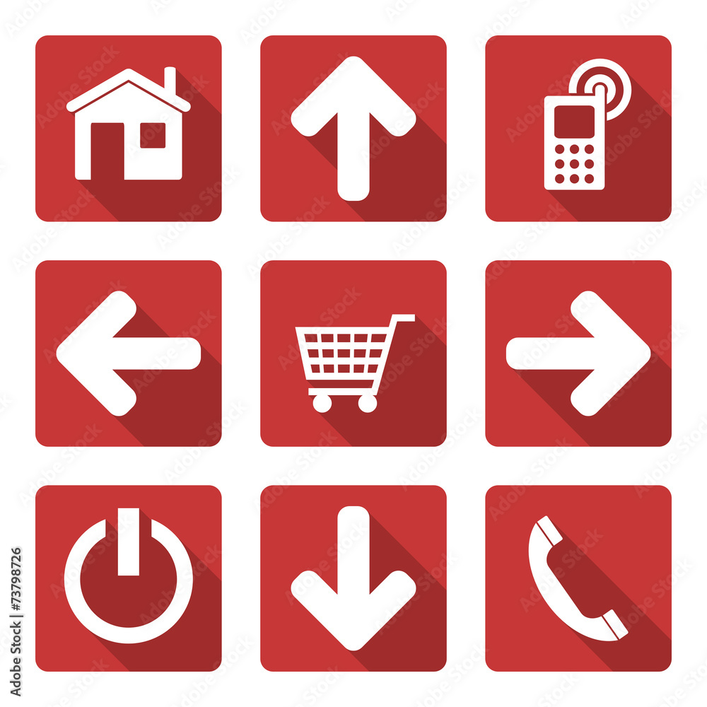 flat icons set flat icons set