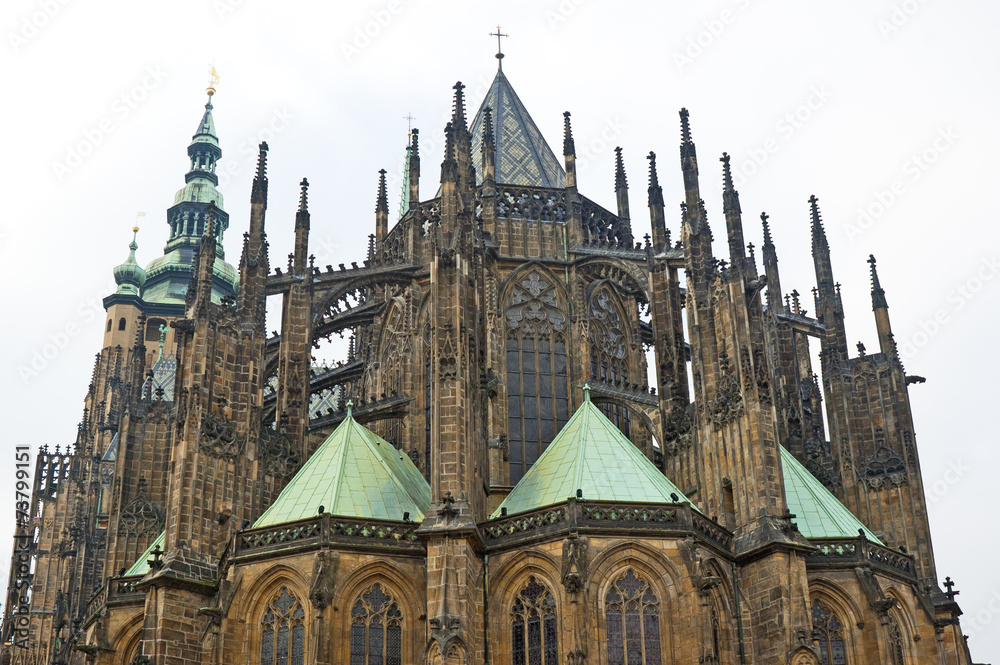 Saint Vitus Cathedral in Prague