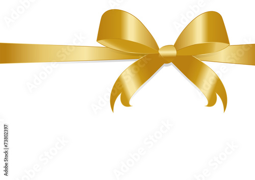 Schleife gold