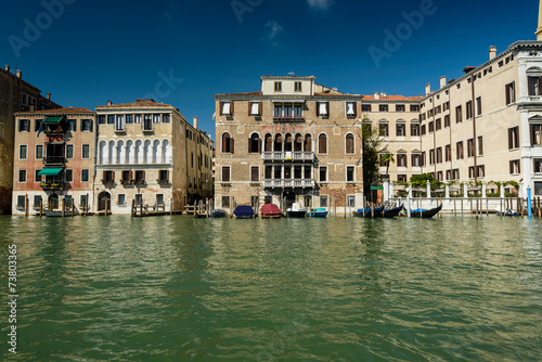 Architecture of Venice-Grand Canal.Italy.