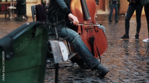 Street Performer in Rome