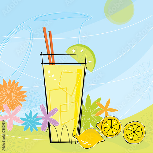 Retro Summer Lemonade 
