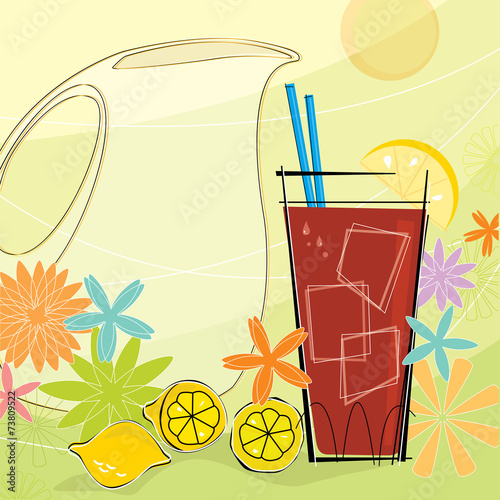 Retro Summer Refreshment 