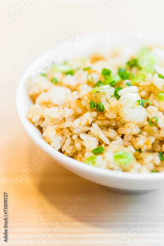 Fried garlic rice