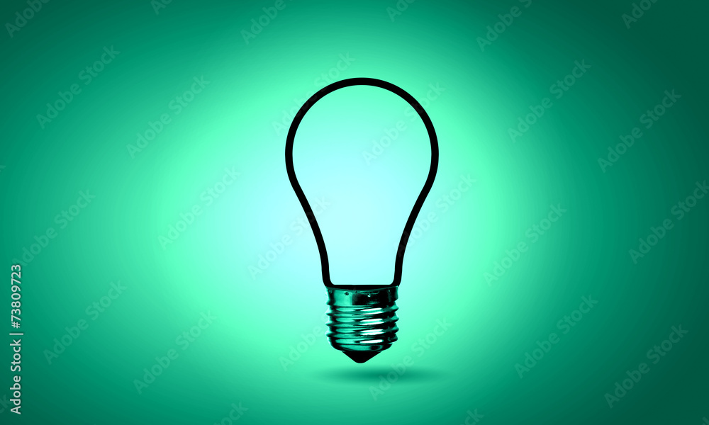 Light bulb with gears