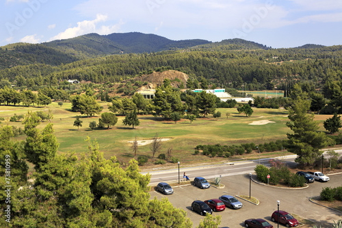 Territory of Porto Carras Grand Resort.