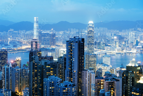 Hong Kong skyline © gui yong nian