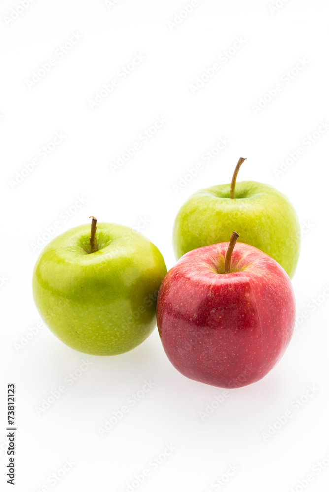 Apple isolated on white