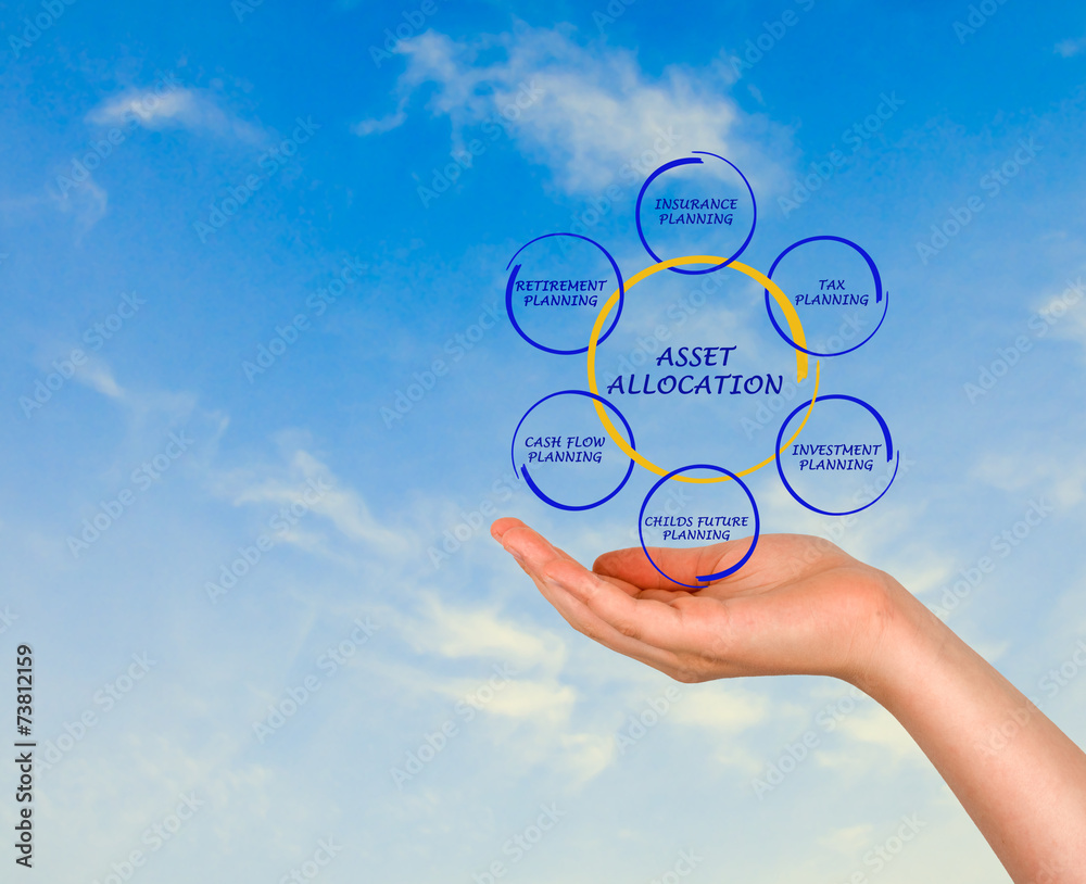 Fototapeta premium Asset allocation