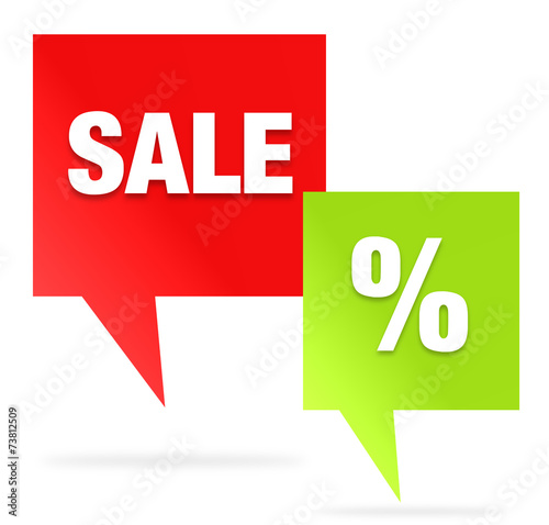 SALE Red Green Square