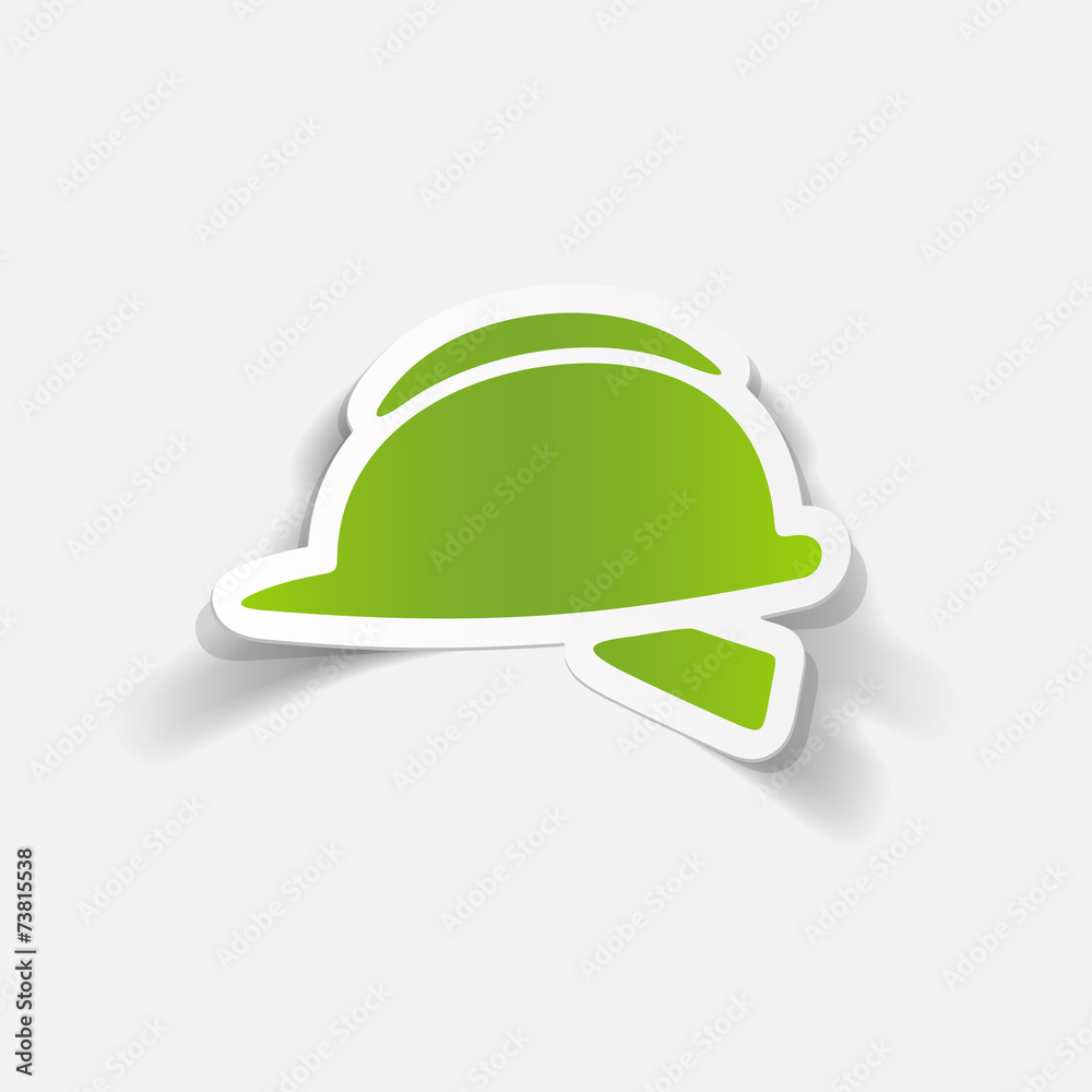 realistic design element: helmet