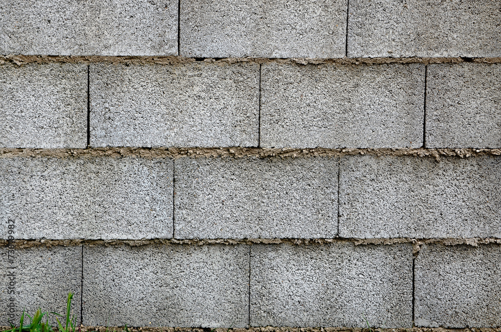 Fototapeta premium concrete block wall