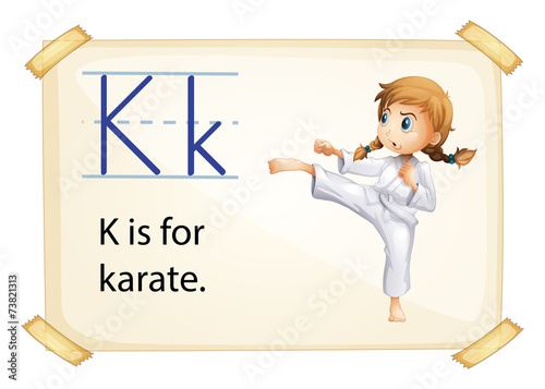 Letter K