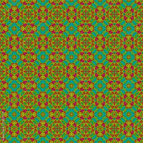 Kaleidoscope seamless abstract colorful background.