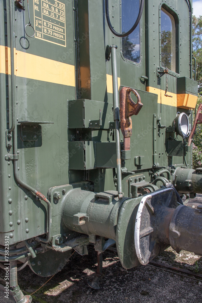 Train ancien en Alsace, Haut Rhin Train ancien en Alsace, Haut Rhin
