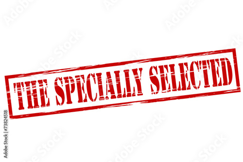 The specially selected