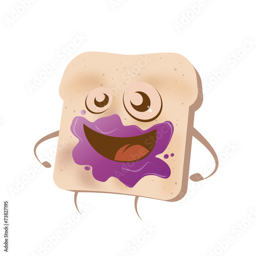 toastbrot mit marmelade