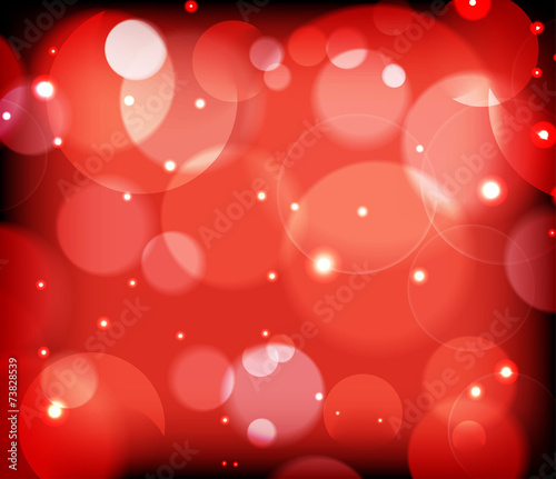 abstract air bubble and bokeh vector background