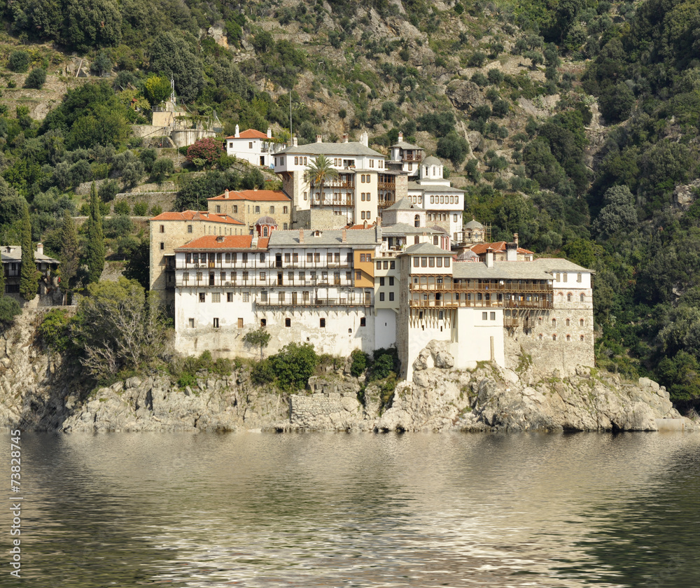 Grigoriou Monastery at Mount Athos Greece