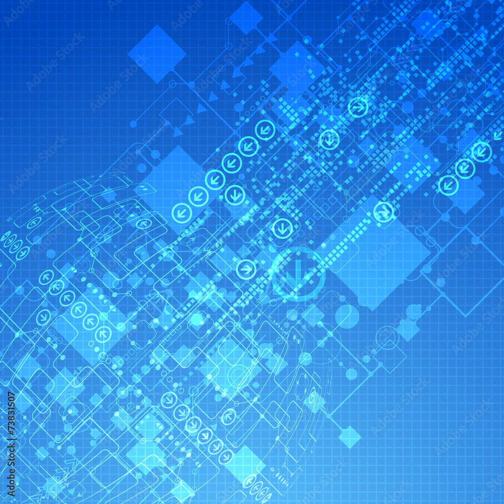 Abstract technology business template background. Abstract technology business template background.