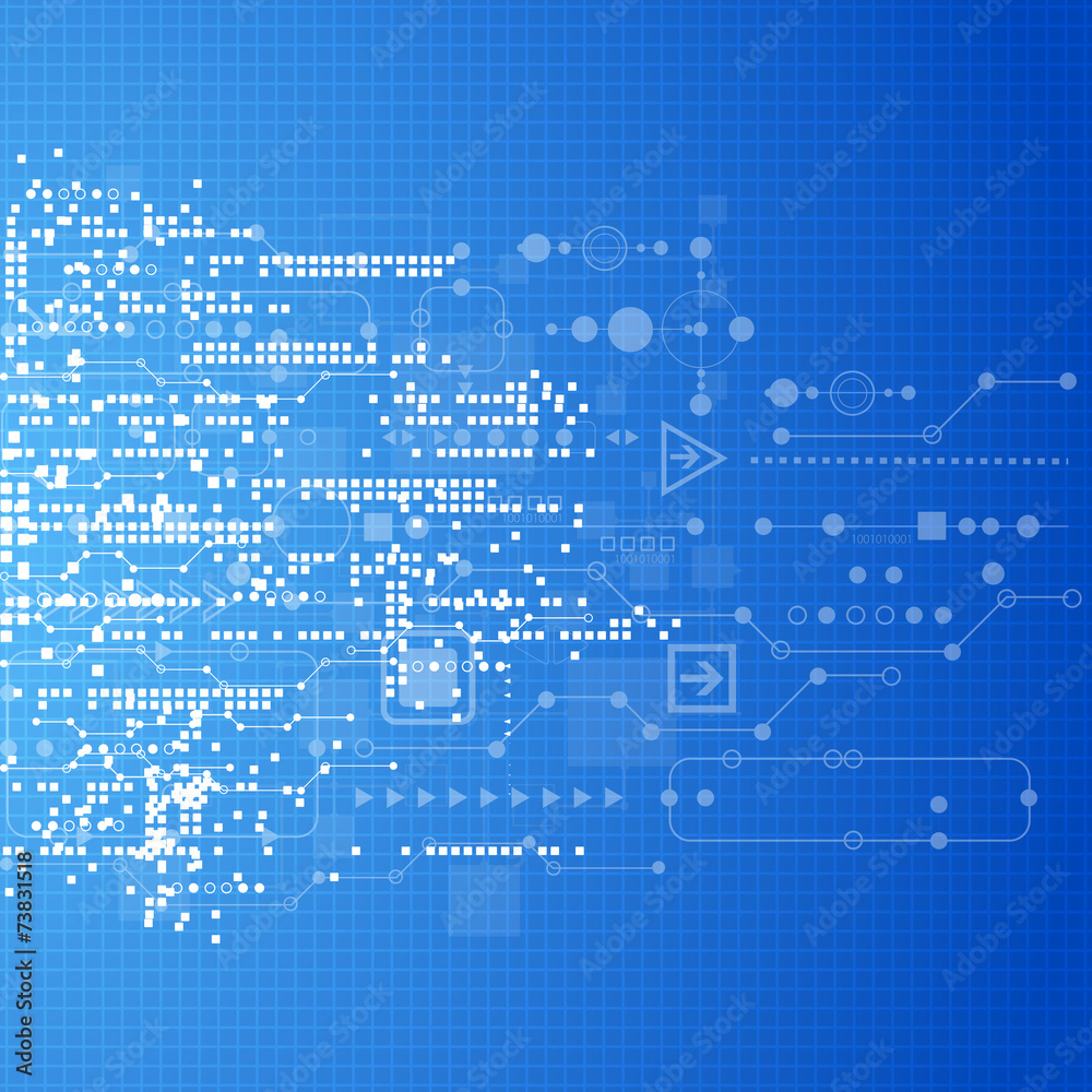 Abstract technology business template background. Abstract technology business template background.