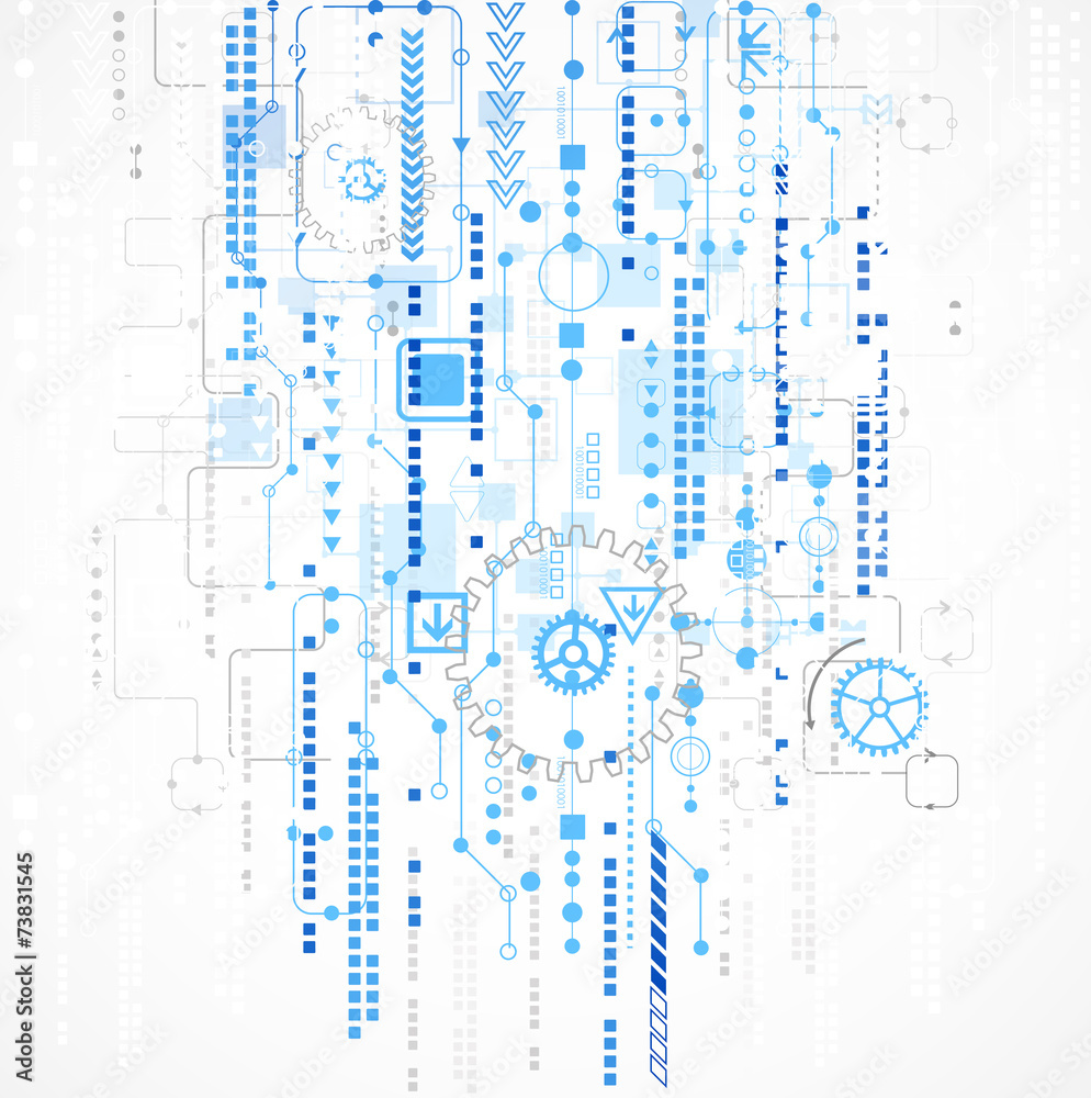 Abstract technology business template background.