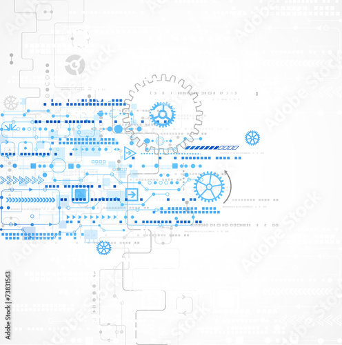 Abstract technology business template background.
