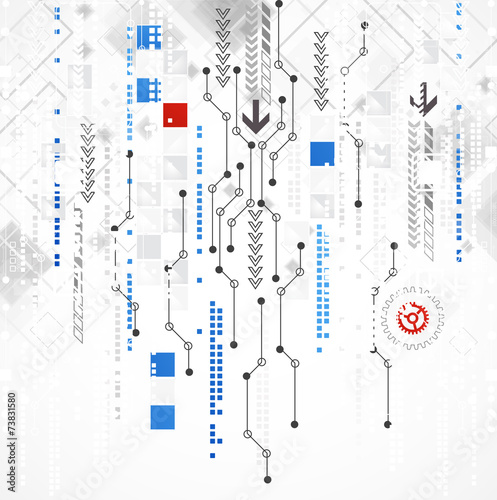Abstract technology business template background.